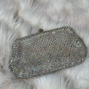 Vintage rhinestone clutch